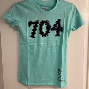 Women's Mint Charlotte FC Club Area Code T-Shirt